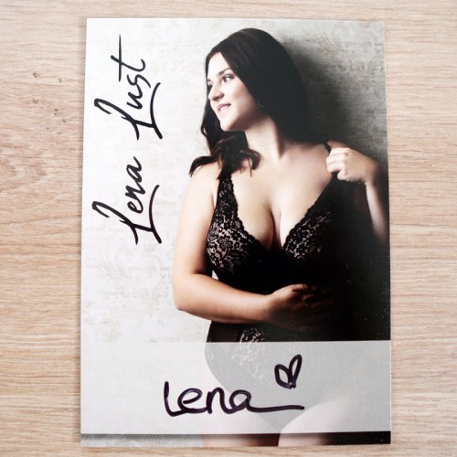 Autogrammkarte - Lust